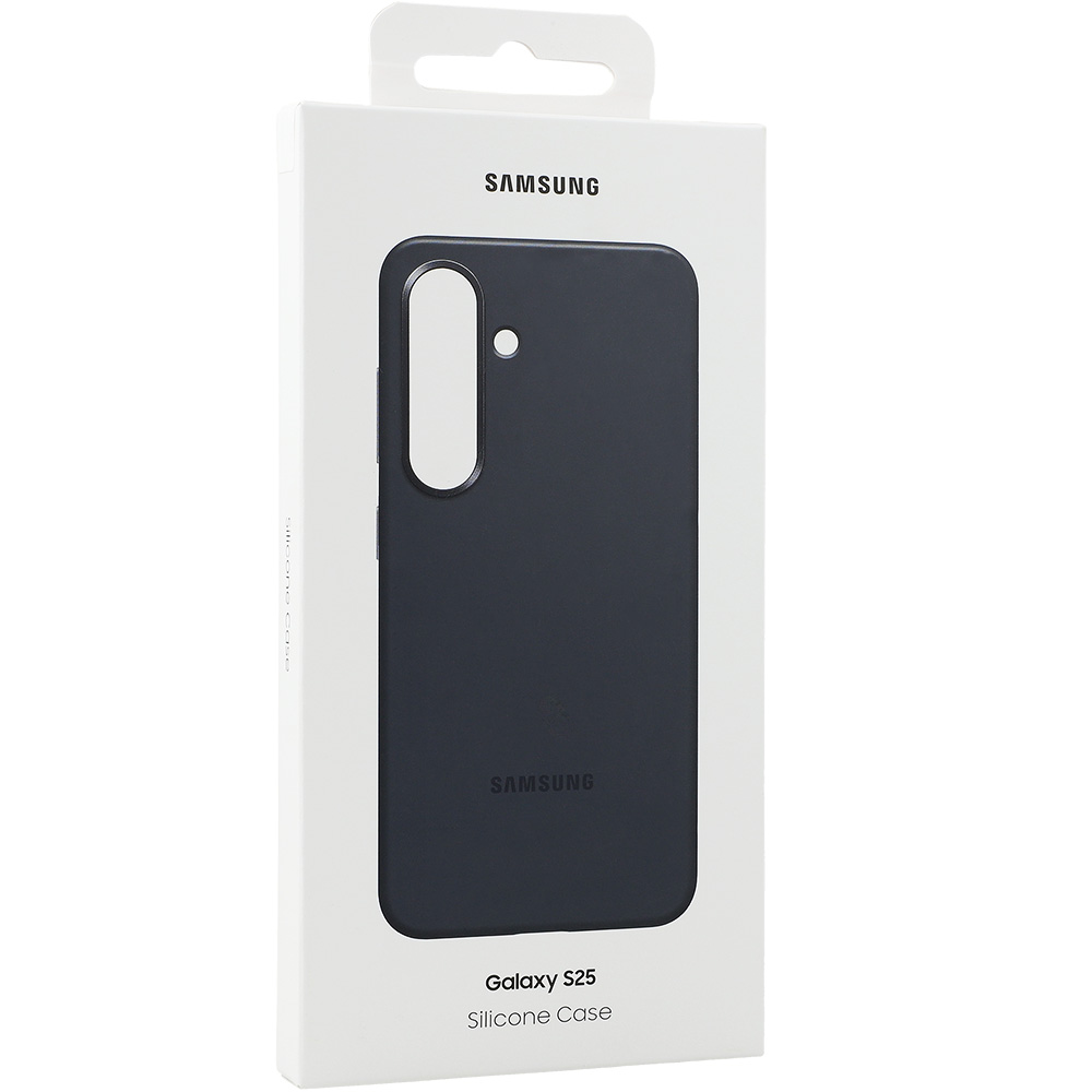 Etui Samsung Silicone Case do Samsung Galaxy S25, czarne